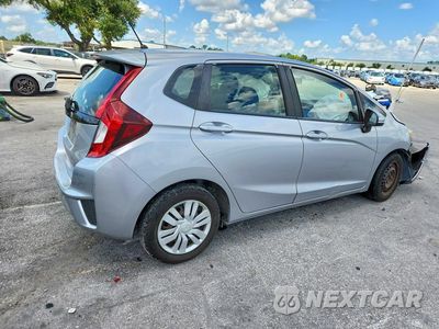 Trzecie zdjęcie samochodu z tyłu: 2017 HONDA FIT LX VIN:JHMGK5H53HS008730 - miniatura