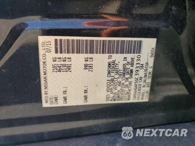 Zdjęcie 12 z 12 samochodu: 2016 NISSAN MAXIMA 3.5 S VIN:1N4AA6AP1GC393330 - miniatura