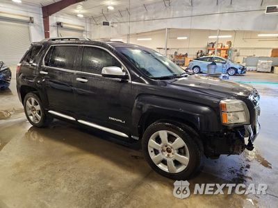 Czwarte zdjęcie samochodu z boku: 2015 GMC TERRAIN DENALI VIN:2GKFLZE39F6350627 - miniatura