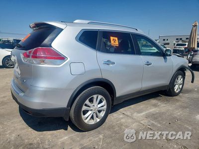 Trzecie zdjęcie samochodu z tyłu: 2015 NISSAN ROGUE SV VIN:KNMAT2MT0FP561360 - miniatura