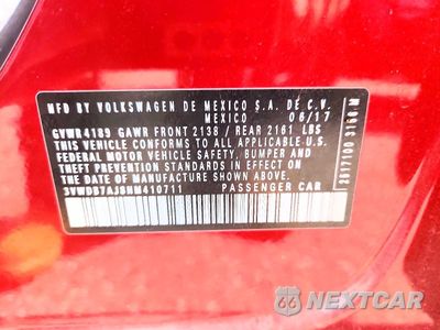 Zdjęcie 12 z 12 samochodu: 2017 VOLKSWAGEN JETTA SE VIN:3VWDB7AJ8HM410711 - miniatura