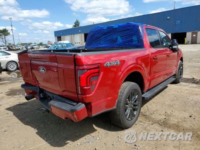 Trzecie zdjęcie samochodu z tyłu: 2025 FORD F150 LARIAT VIN:1FTFW5L85SFB65159 - miniatura
