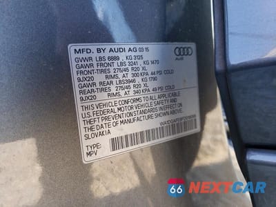 Zdjęcie 13 z 13 samochodu: 2015 AUDI Q7 PRESTIGE VIN:WA1DGAFE8FD019056 - miniatura