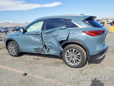 Drugie zdjęcie samochodu z przodu: 2023 INFINITI QX50 LUXE VIN:3PCAJ5BA1PF102827 - miniatura