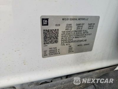 Zdjęcie 13 z 13 samochodu: 2018 CADILLAC XT5 LUXURY VIN:1GYKNDRS3JZ198148 - miniatura