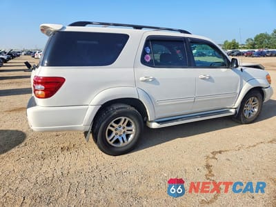 Trzecie zdjęcie samochodu z tyłu: 2003 TOYOTA SEQUOIA LIMITED VIN:5TDBT48A73S145641 - miniatura