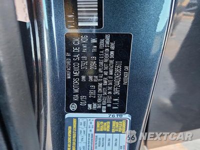 Zdjęcie 12 z 12 samochodu: 2019 KIA FORTE LXS VIN:3KPF24AD2KE085611 - miniatura