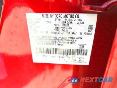 Zdjęcie 14 z 14 samochodu: 2008 FORD EDGE SEL VIN:2FMDK48C88BA16020 - miniatura