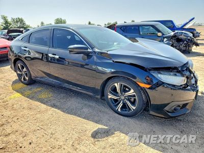 Czwarte zdjęcie samochodu z boku: 2016 HONDA CIVIC TOURING VIN:19XFC1F96GE043403 - miniatura