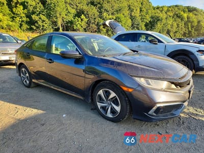 Czwarte zdjęcie samochodu z boku: 2019 HONDA CIVIC LX VIN:19XFC2F68KE039258 - miniatura