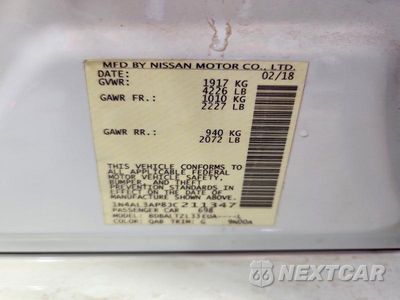 Zdjęcie 12 z 12 samochodu: 2018 NISSAN ALTIMA 2.5 SL VIN:1N4AL3AP8JC211347 - miniatura