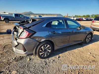 Trzecie zdjęcie samochodu z tyłu: 2019 HONDA CIVIC LX VIN:SHHFK7H31KU228166 - miniatura