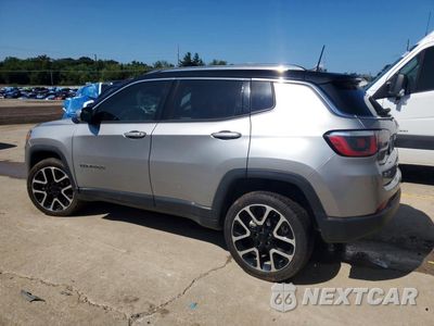 Drugie zdjęcie samochodu z przodu: 2017 JEEP COMPASS LIMITED VIN:3C4NJDCB2HT631922 - miniatura