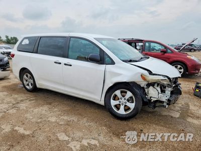 Czwarte zdjęcie samochodu z boku: 2017 TOYOTA SIENNA L 7-PASSENGER VIN:5TDZZ3DC1HS803895 - miniatura