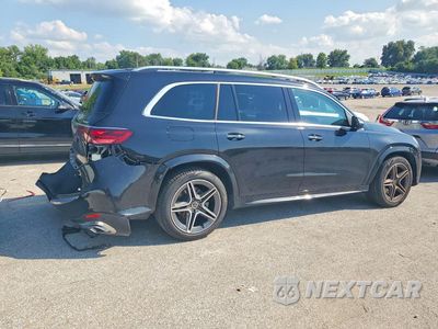 Trzecie zdjęcie samochodu z tyłu: 2025 MERCEDES-BENZ GLS 450 4MATIC VIN:4JGFF5KE6SB390054 - miniatura