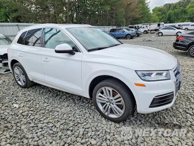 Czwarte zdjęcie samochodu z boku: 2018 AUDI Q5 PREMIUM PLUS VIN:WA1BNAFY2J2109508 - miniatura