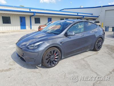 2021 TESLA MODEL Y 5YJYGDEF9MF261704 - główne zdjęcie licytacji z USA - miniatura