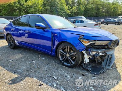 Czwarte zdjęcie samochodu z boku: 2024 ACURA INTEGRA A-SPEC VIN:19UDE4H38RA002595 - miniatura