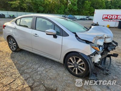 Czwarte zdjęcie samochodu z boku: 2021 NISSAN VERSA SV VIN:3N1CN8EV7ML867506 - miniatura