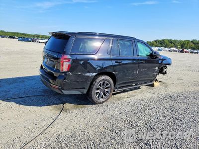 Trzecie zdjęcie samochodu z tyłu: 2022 CHEVROLET TAHOE K1500 Z71 VIN:1GNSKPKDXNR222406 - miniatura