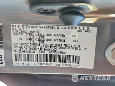 Zdjęcie 14 z 14 samochodu: 2021 TOYOTA TACOMA TRD OFF-ROAD VIN:3TMCZ5AN9MM420238 - miniatura