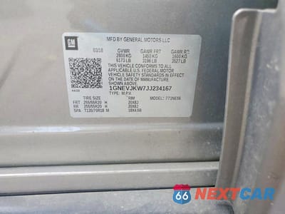 Zdjęcie 13 z 13 samochodu: 2018 CHEVROLET TRAVERSE PREMIER VIN:1GNEVJKW7JJ234167 - miniatura