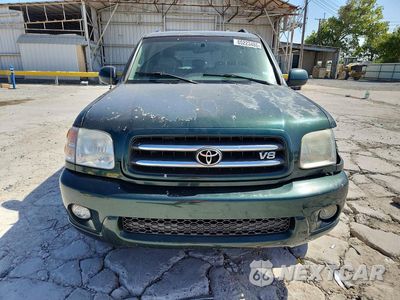 Piąte zdjęcie samochodu w środku: 2001 TOYOTA SEQUOIA LIMITED VIN:5TDZT38A61S031166 - miniatura