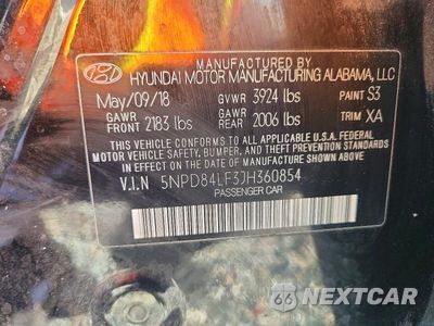 Zdjęcie 12 z 12 samochodu: 2018 HYUNDAI ELANTRA VALUE EDITION VIN:5NPD84LF3JH360854 - miniatura