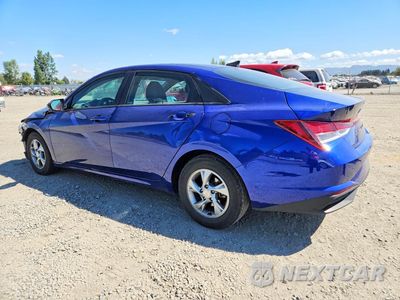 Drugie zdjęcie samochodu z przodu: 2021 HYUNDAI ELANTRA SE VIN:5NPLL4AG6MH047422 - miniatura