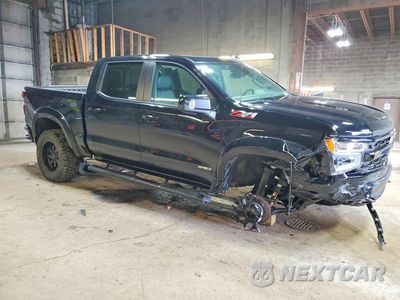 Czwarte zdjęcie samochodu z boku: 2024 CHEVROLET SILVERADO K1500 RST VIN:1GCUDEEL5RZ374280 - miniatura