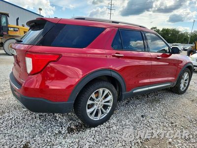 Trzecie zdjęcie samochodu z tyłu: 2021 FORD EXPLORER LIMITED VIN:1FMSK8FHXMGB94219 - miniatura