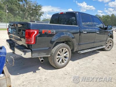 Trzecie zdjęcie samochodu z tyłu: 2017 FORD F150 SUPERCREW VIN:1FTEW1EP8HFA94377 - miniatura
