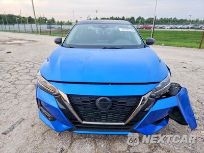 Piąte zdjęcie samochodu w środku: 2021 NISSAN SENTRA SR VIN:3N1AB8DV1MY309056 - miniatura