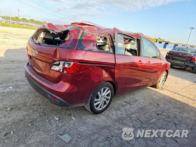 Trzecie zdjęcie samochodu z tyłu: 2012 MAZDA 5 VIN:JM1CW2BL4C0119964 - miniatura