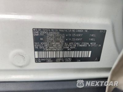 Zdjęcie 13 z 13 samochodu: 2022 TOYOTA RAV4 XLE VIN:2T3W1RFV8NW198151 - miniatura