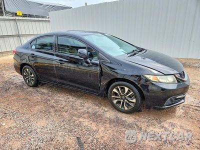 Czwarte zdjęcie samochodu z boku: 2013 HONDA CIVIC EX VIN:2HGFB2F81DH532020 - miniatura