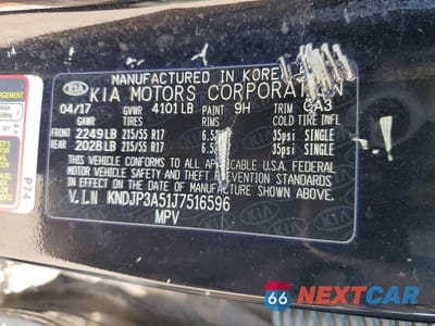 Zdjęcie 13 z 13 samochodu: 2018 KIA SOUL + VIN:KNDJP3A51J7516596 - miniatura