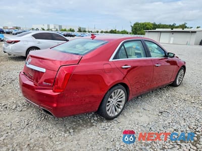 Trzecie zdjęcie samochodu z tyłu: 2014 CADILLAC CTS LUXURY COLLECTION VIN:1G6AX5SX0E0197642 - miniatura