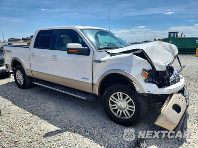 Czwarte zdjęcie samochodu z boku: 2013 FORD F150 SUPERCREW VIN:1FTFW1ET6DFA91389 - miniatura