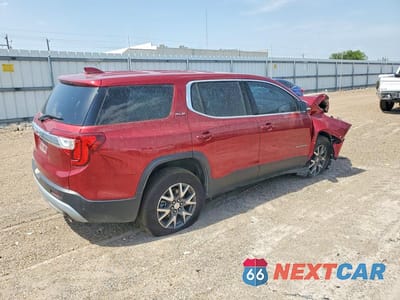 Trzecie zdjęcie samochodu z tyłu: 2020 GMC ACADIA SLE VIN:1GKKNKLAXLZ203220 - miniatura