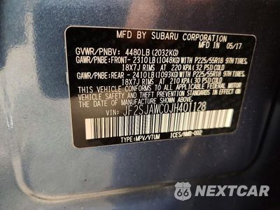 Zdjęcie 12 z 12 samochodu: 2018 SUBARU FORESTER 2.5I TOURING VIN:JF2SJAWC0JH401128 - miniatura