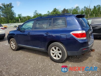 Drugie zdjęcie samochodu z przodu: 2013 TOYOTA HIGHLANDER SE VIN:5TDBK3EHXDS200583 - miniatura