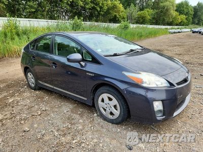 Czwarte zdjęcie samochodu z boku: 2011 TOYOTA PRIUS TWO VIN:JTDKN3DU9B1384303 - miniatura