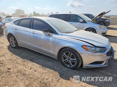 Czwarte zdjęcie samochodu z boku: 2018 FORD FUSION SE VIN:3FA6P0H76JR285818 - miniatura