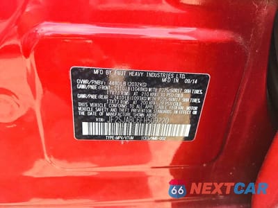 Zdjęcie 12 z 12 samochodu: 2015 SUBARU FORESTER 2.5I VIN:JF2SJABC6FH509220 - miniatura