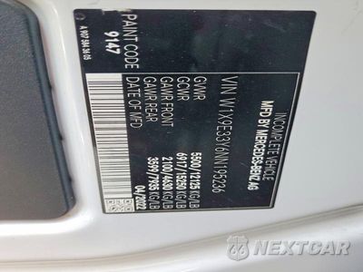 Zdjęcie 12 z 12 samochodu: 2022 MERCEDES-BENZ SPRINTER 3500 VIN:W1X9E33Y6NN195236 - miniatura