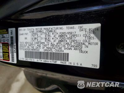 Zdjęcie 12 z 12 samochodu: 2014 TOYOTA TACOMA V6 VIN:5TFUU4EN2EX096522 - miniatura
