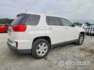 Trzecie zdjęcie samochodu z tyłu: 2016 GMC TERRAIN SLE VIN:2GKALMEK5G6104664 - miniatura