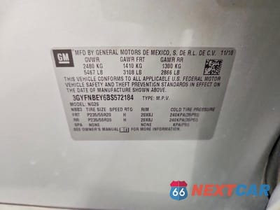 Zdjęcie 13 z 13 samochodu: 2011 CADILLAC SRX PERFORMANCE COLLECTION VIN:3GYFNBEY6BS572184 - miniatura