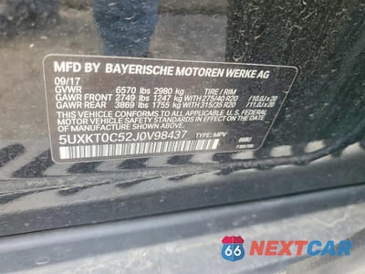 Zdjęcie 14 z 14 samochodu: 2018 BMW X5 XDR40E VIN:5UXKT0C52J0V98437 - miniatura
